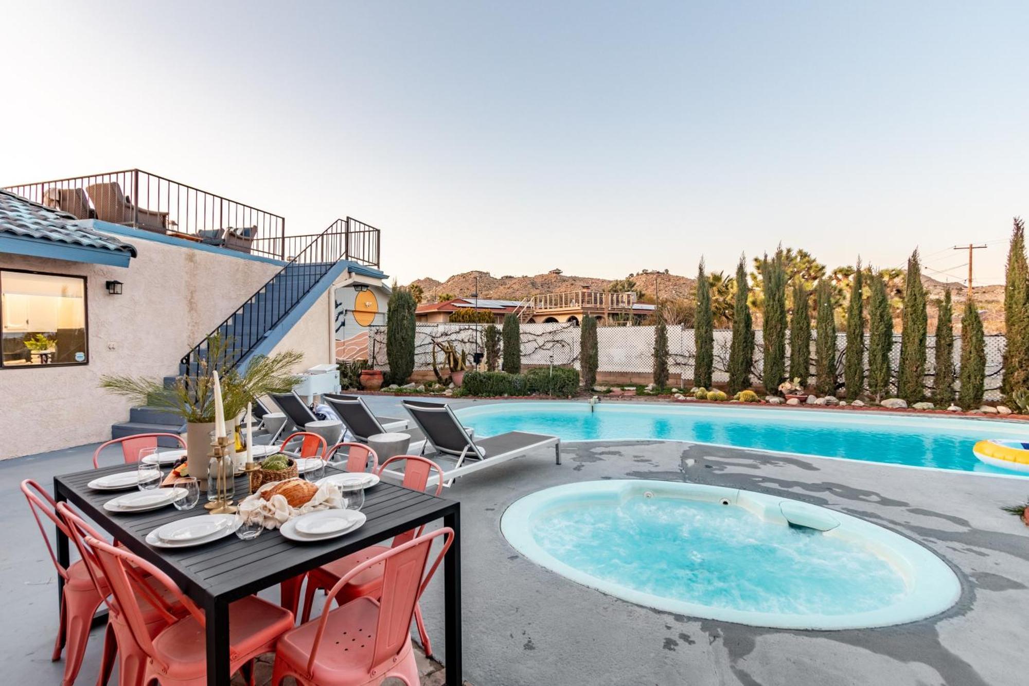 Archie By Avantstay Desert Retreat W Courtyard Edge Of Joshua Tree Yucca Valley Buitenkant foto